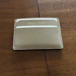Minor History the midtown wallet gray
